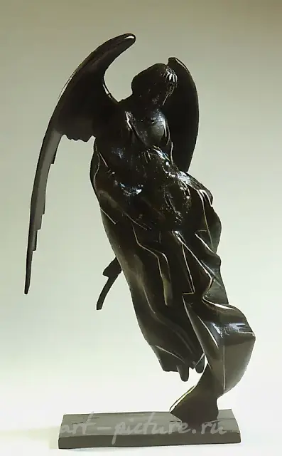 卡托的升天，1990年，青铜，40x23x15