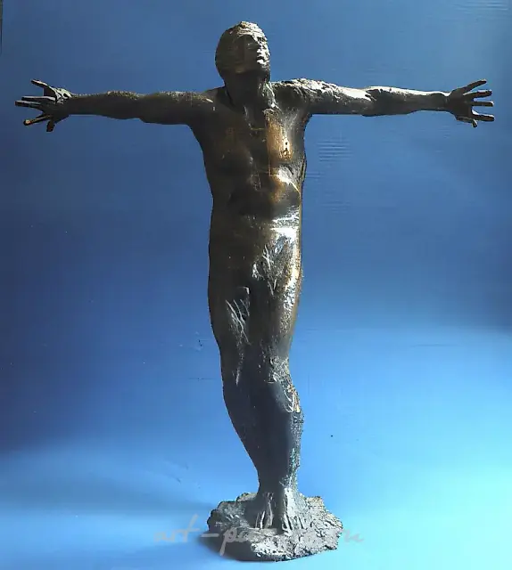 Chernobyl. Tragedy 1, 1989, bronze, 53x50x15