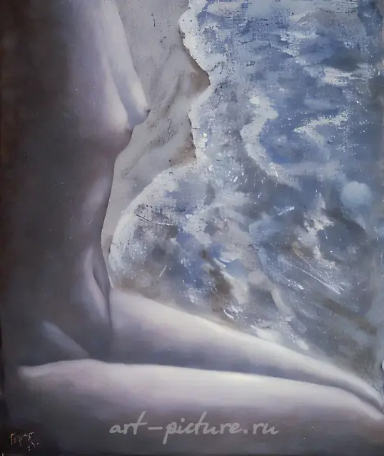 玛丽娜，1993年，布面油画，160x140厘米。德国M·霍内克收藏。