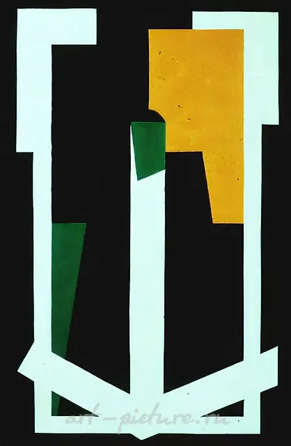 《妥拉》，1992年，布面油画，102x80厘米。作者藏。