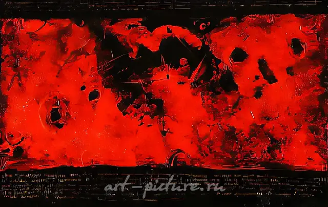 Знаки звёзд, 1993, холст, масло, 80х150. Собственность автора