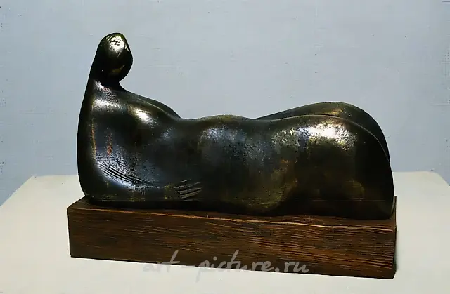 丹尼娅，1992年，青铜，高度16