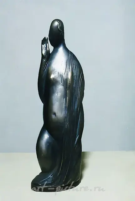 寂静，1993年，青铜，高32厘米