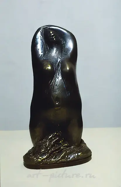 波浪，1993年，青铜，高11.5