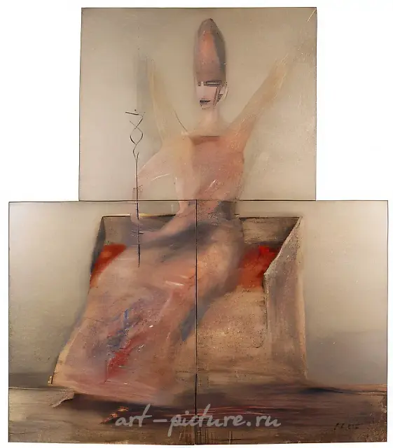 Dominus, 1992, Oil on canvas, 160 X 180
