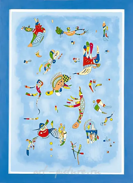 Blue Sky, 1940, reproduction, 128x88