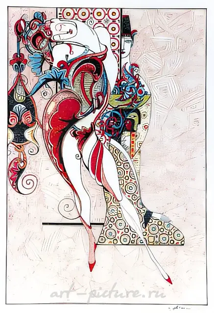 Narcissus., 2000, paper, color ink, 60x40