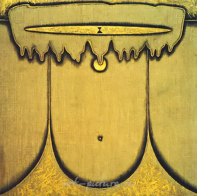 Last Supper, 2000, canvas, oil, 60x60