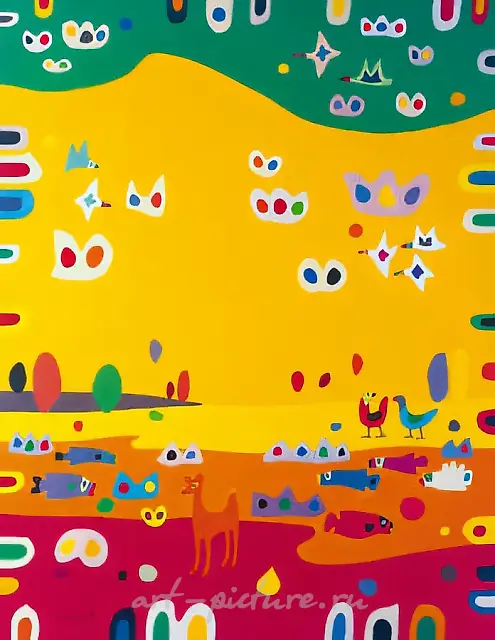 风与云，2000年，布面油画，100x80.3