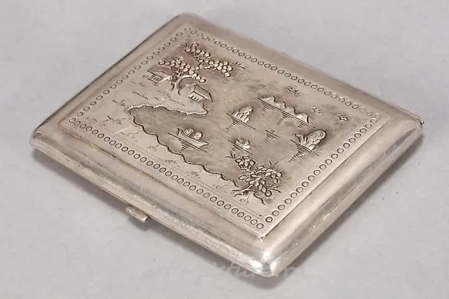Silver Cigarette Case.