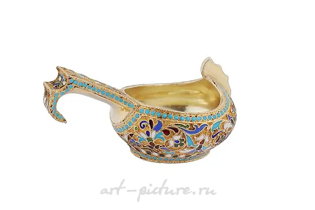 Русский серебряный ковш