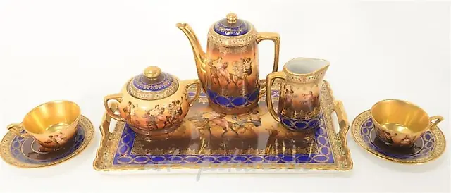 Чайный сервиз Royal Vienna, 8 элементов