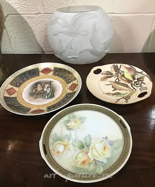 Group of porcelain, to include: RS Germany, French, Royal Vi...