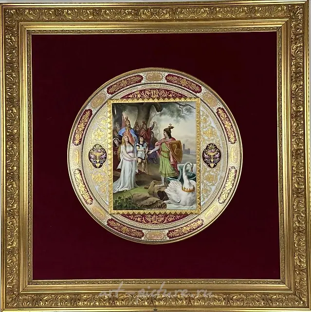 LARGE 19TH CENTURY ROYAL VIENNA CHARGER