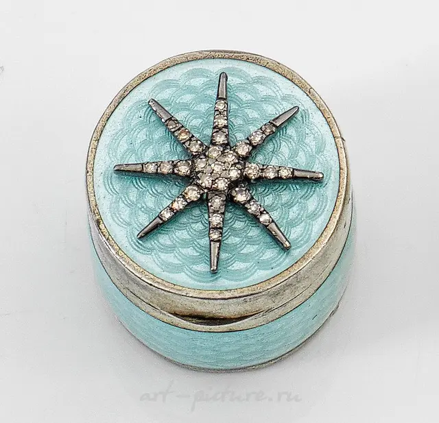 Miniature pill box