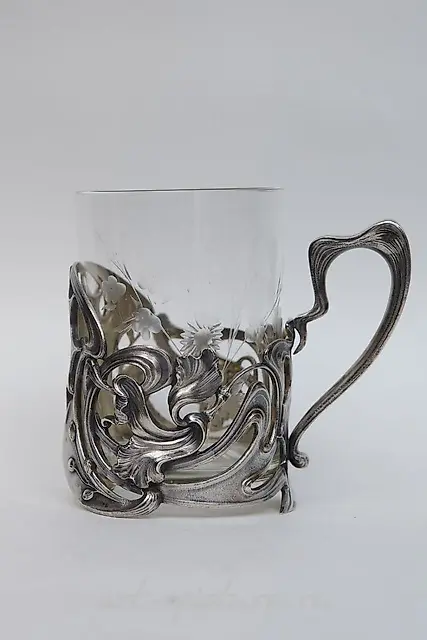 Русский серебряный подстаканник