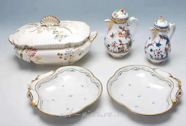 Сервиз Royal Vienna XIX века с декорацией