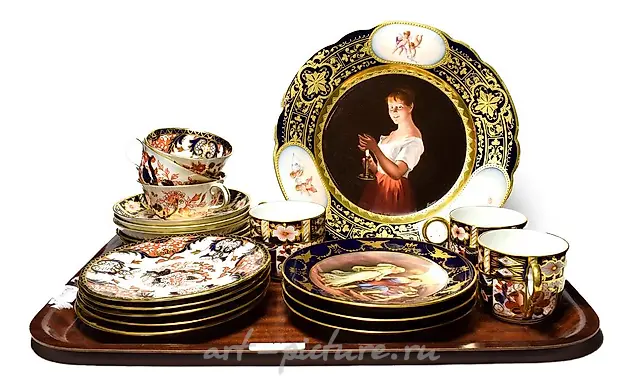 Фарфоровая коллекция Royal Crown Derby и венского фарфора