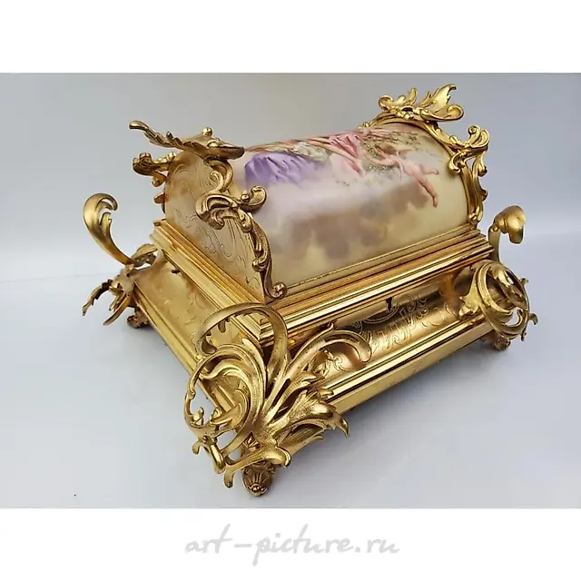 Antique Royal Vienna Style Porcelain Plaque