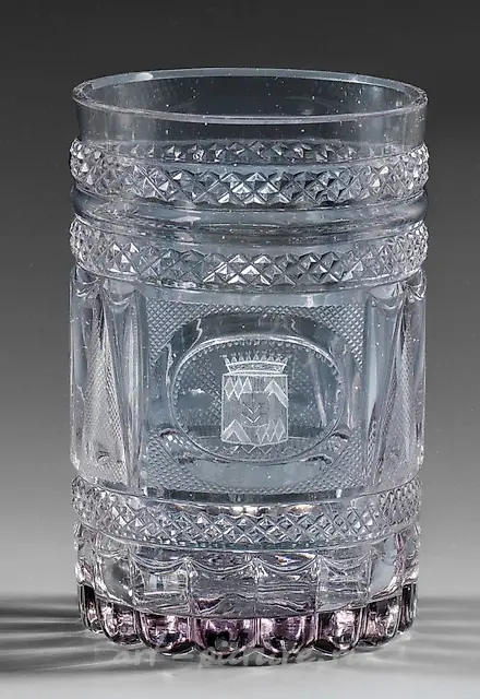 Goblet with the coat of arms of a count.