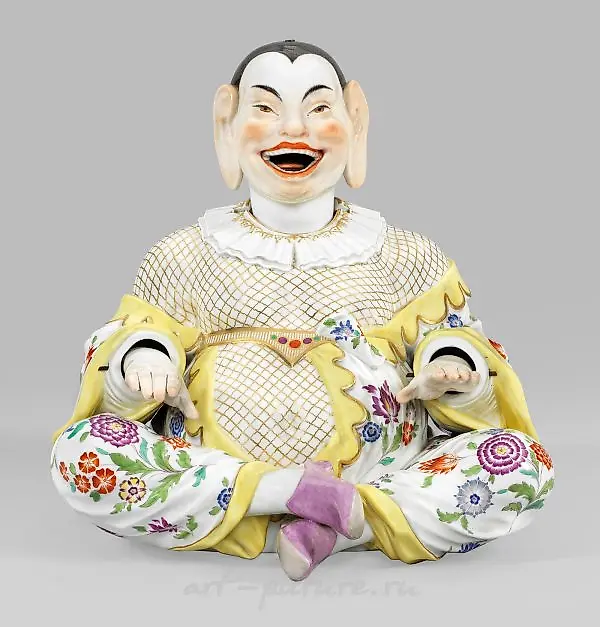 大型男性瓷塔，由美瑟恩制作