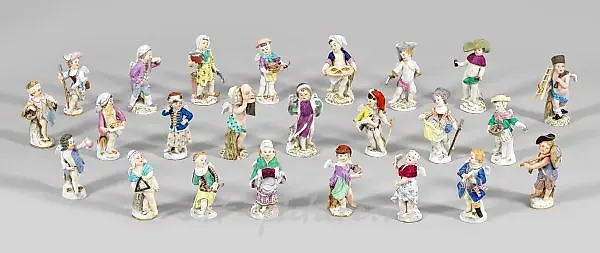 Collection of Meissen Amorettos from the