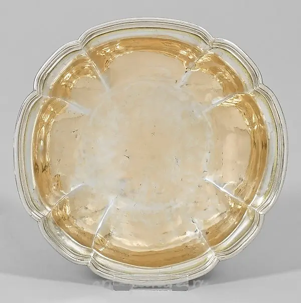 Heavy Biedermeier serving dish