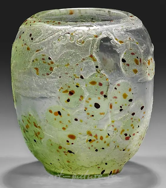 Art Nouveau - Decorative Vase with Grapevine Motif
