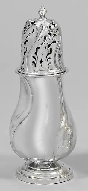 Сахарница из серебра Иоганна Руннекена
