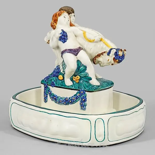 Great Karlsruhe Table Centerpiece with Bacchante Children
