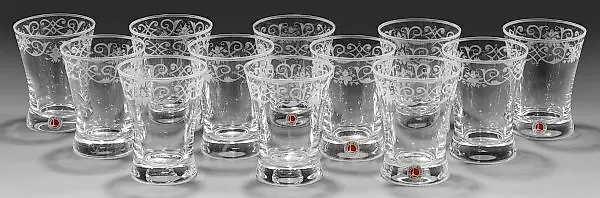 Стаканы для воды Лобмейр из сервиза "Барокко"