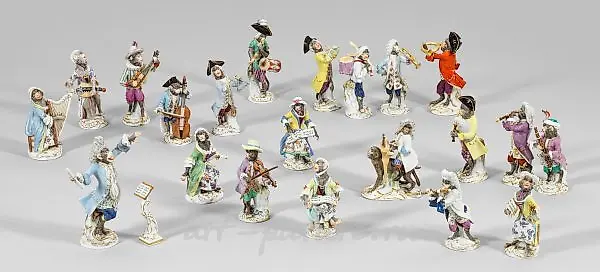 Complete Collection of the Meissen Monkey Orchestra