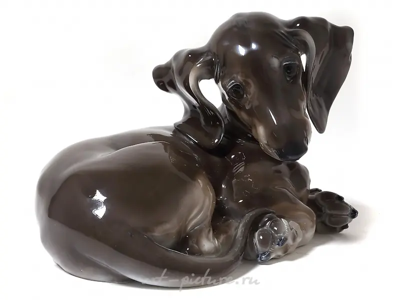 Фарфоровая фигура Розенталь Rosenthal (статуэтка) "Такса"