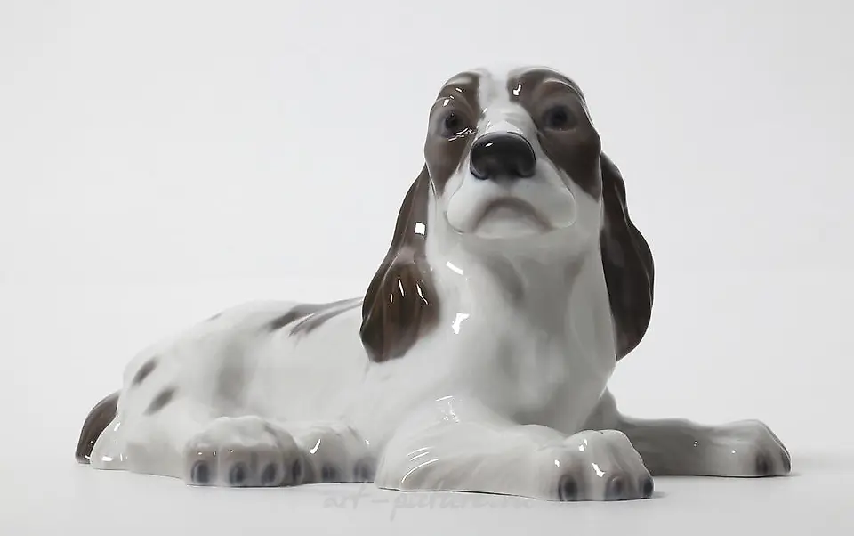 Спаниель. Дания, Lyngby Porcelæn
