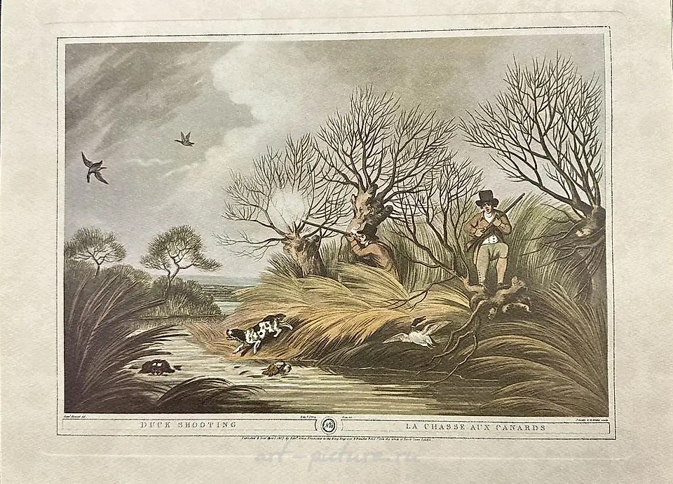 Shooting Ducks. Matthew Dubourg (1786–1838)