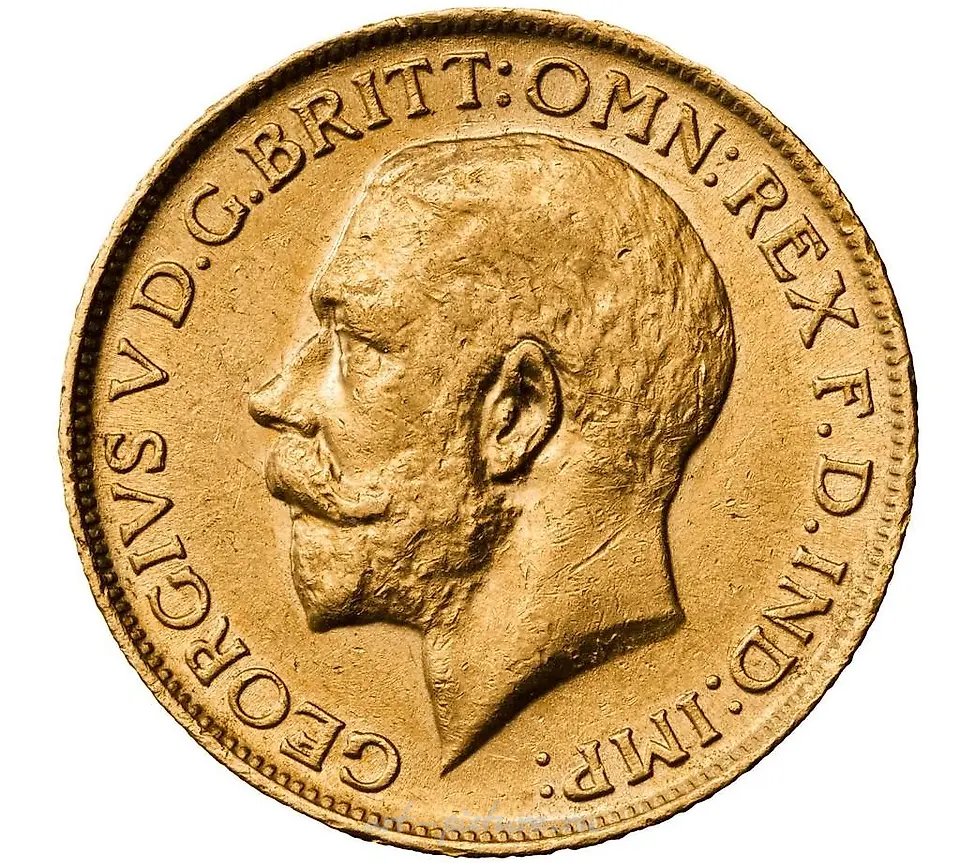 "George V Sovereign 1912"