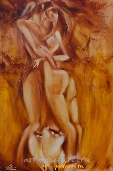 МАРТ 油画，画布