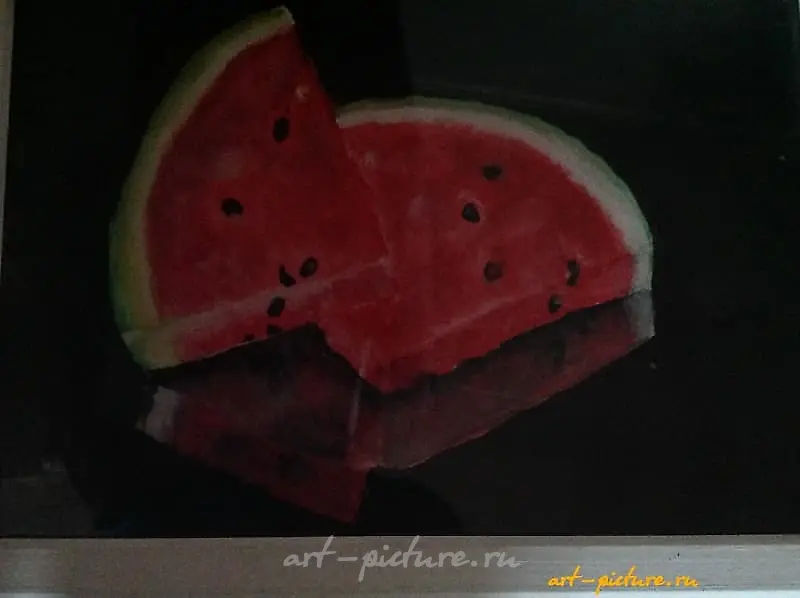 *Арбуз* гуашь 