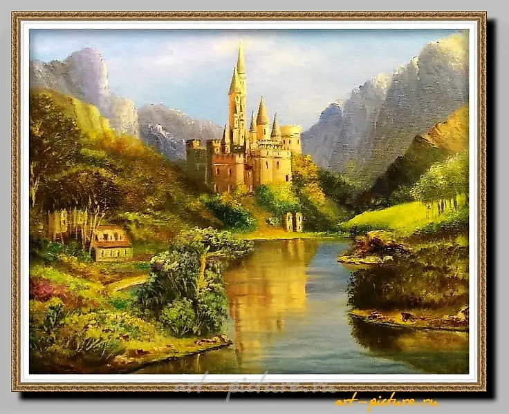 фэнтези Масло холст 