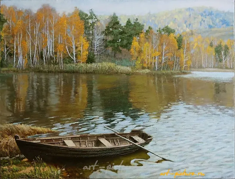 风的气息，油画