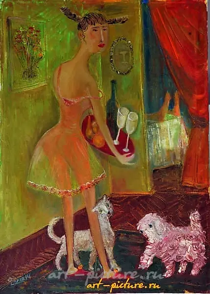 The translation of "MEETIINC. xolst maslo" from Russian to English is "MEETIINC. canvas oil."