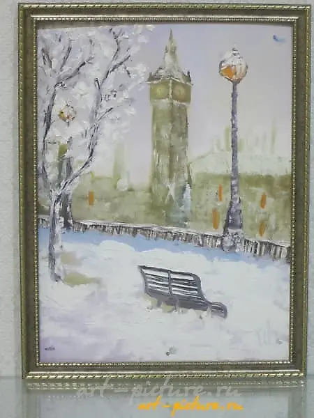 Лондон холст, масло 