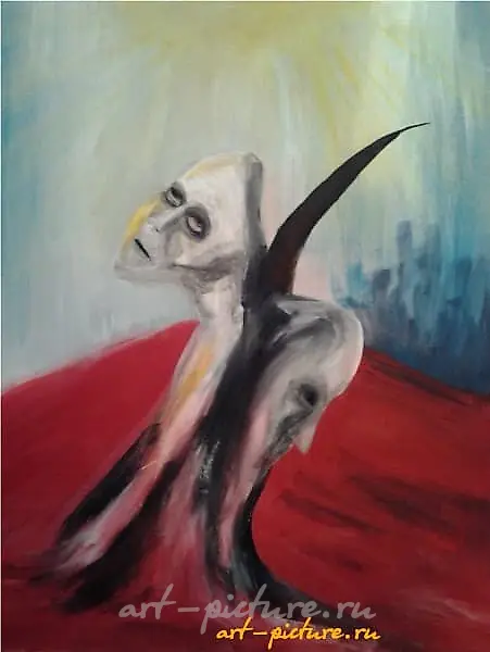 Ад ДВП,акриловые краски 