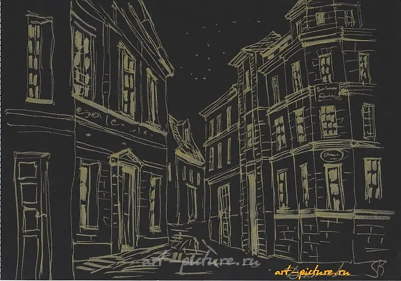 ЗОЛОТО НА ЧЁРНОМ (BLACK AND GOLD) ЗОЛОТЫЕ ЧЕРНИЛА, ТОНИРОВАННАЯ БУМАГА (GOLDEN INK, PAPER) 