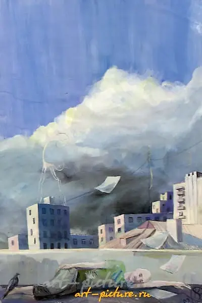 Козловак (Kozlovak) бумага, гуашь (paper, gouache ) 