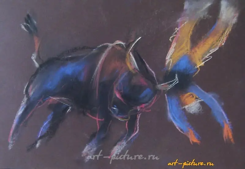 "Rodeo Cardboard, pastel"