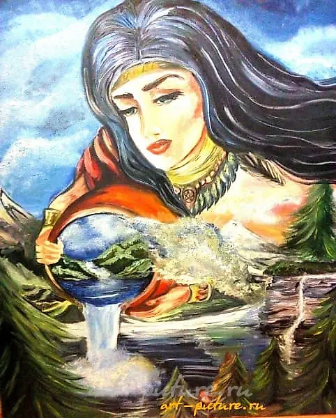 "Fantasy Oil, canvas"