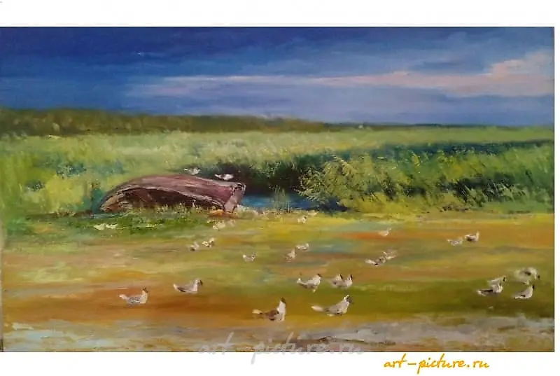 После грозы Масло, холст 