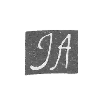 大师Adalauskas I.（Adalauskas I.）-Vilna-缩写“ JA” -1806