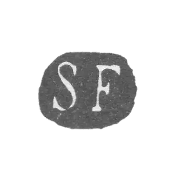 Claymo Master Filiander Samuel Zahari - Leningrad - initials "SF"